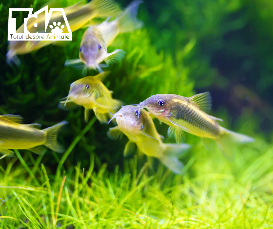 Corydoras pești ornamentali ușor de îngrijit Corydoras pești ornamentali ușor de îngrijit