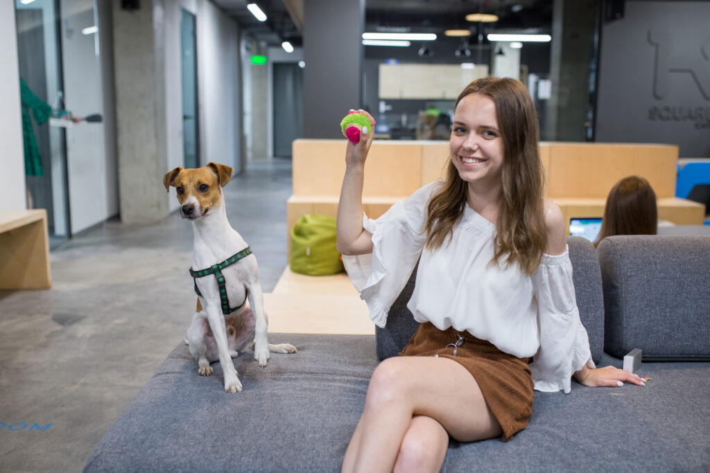 cum să-ți faci biroul dog-friendly