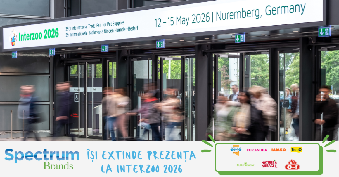 O scenă mai mare pentru branduri puternice: Spectrum Brands Pet Care își extinde prezența la Interzoo 2026