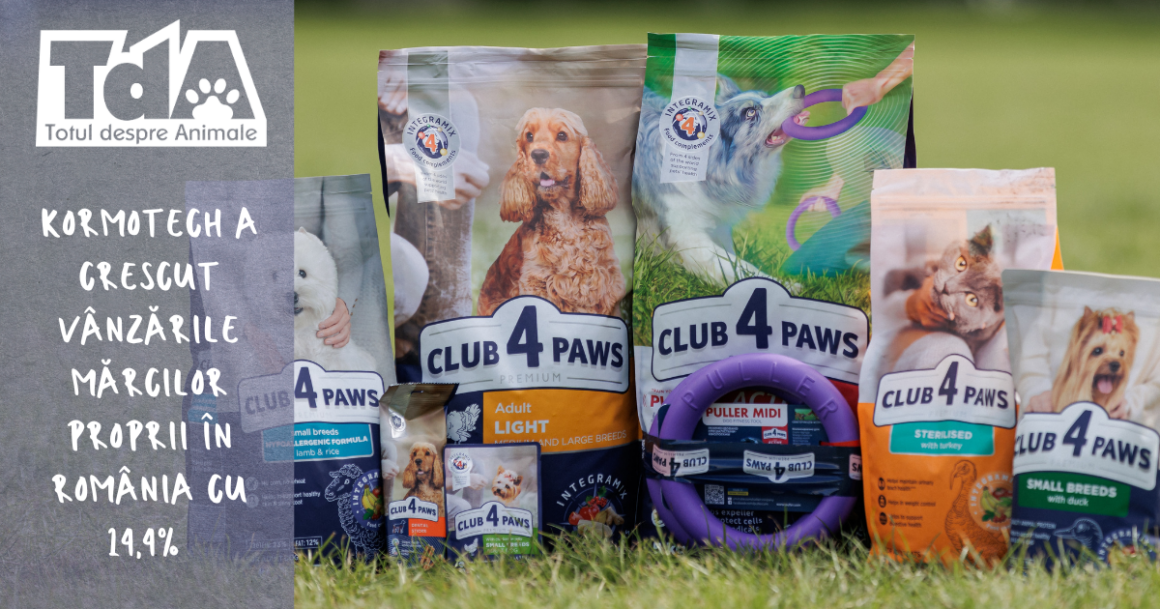 Kormotech a crescut vânzările mărcilor proprii în România cu 14,4%