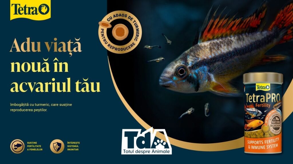 Descoperă TetraPRO Fertility – cea mai nouă inovație în hrana pentru pești