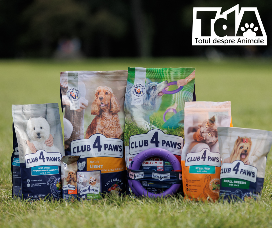 Club 4 paws Kormotech România Club 4 paws Kormotech
