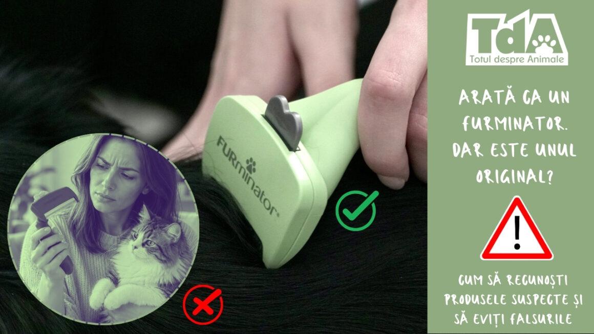 FURminator contrafăcut sau original