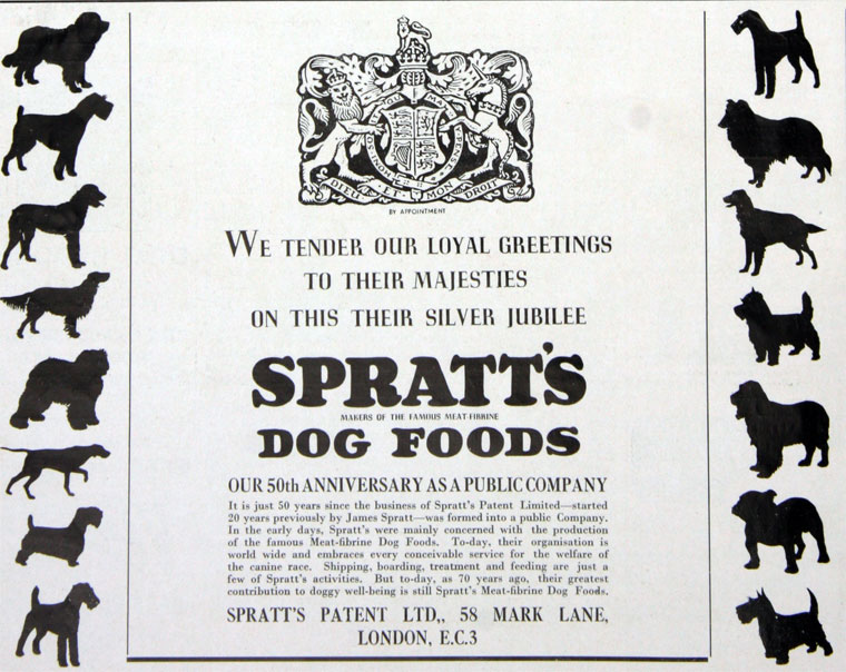 Spratt's Patent Meat Fibrine Dog Cakes Spratt's Patent Meat Fibrine Dog Cakes
