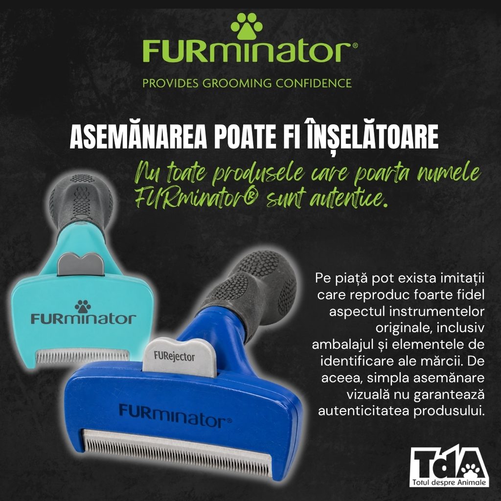 Furminator original sau contrafacut